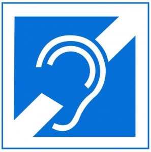 Hearing impaired symbol 