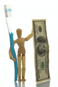 Avatar with Toothbrush and hundred dollars